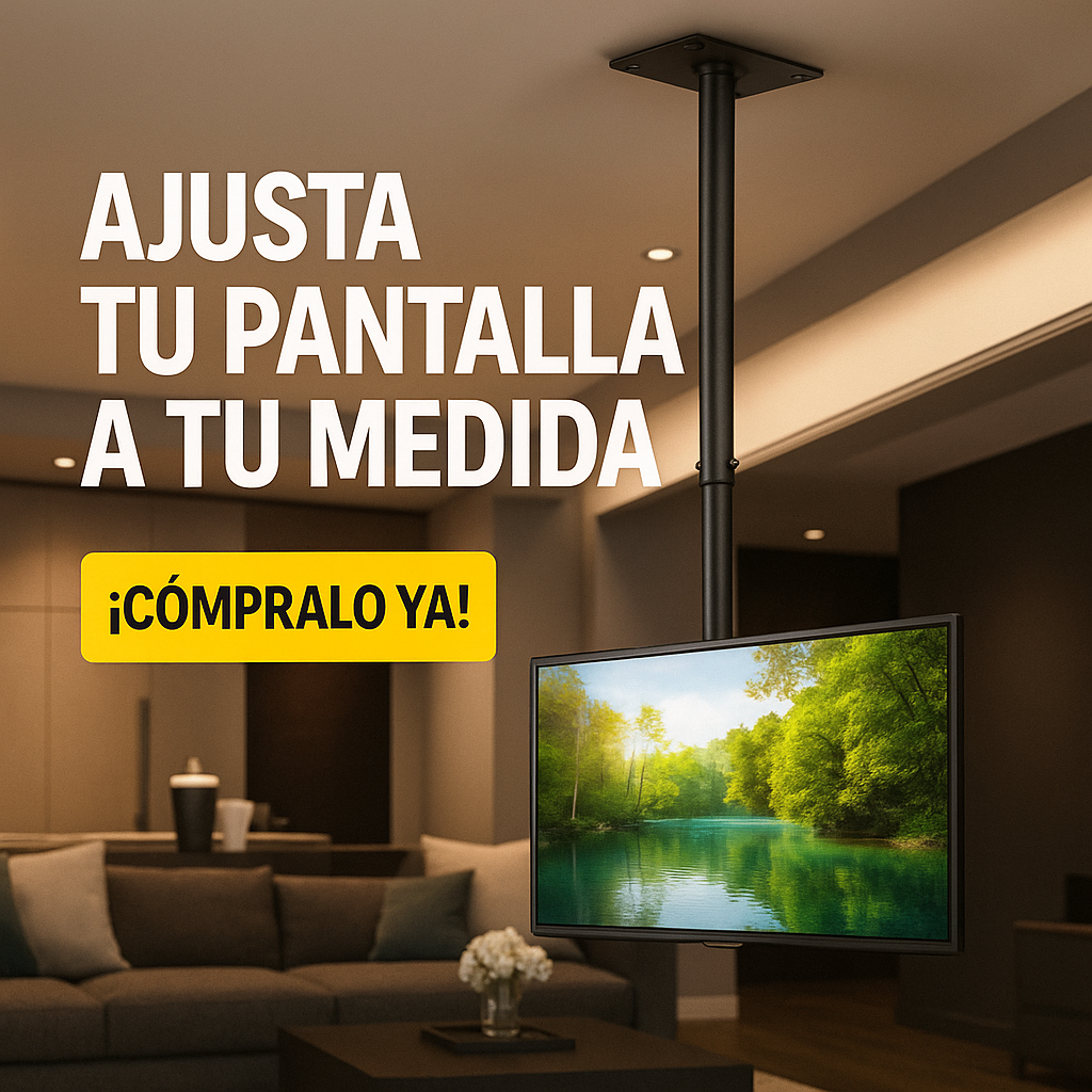 SOPORTE DE TECHO PARA TV